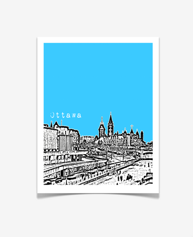 Ottawa Ontario Canada Poster