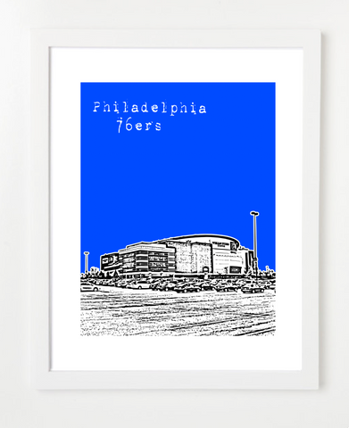 Philadelphia 76ers Pennsylvania Poster
