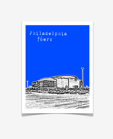 Philadelphia 76ers Pennsylvania Poster