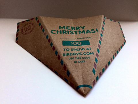 $25 Gift Certificate Plane (Print at Home) Any Occasion