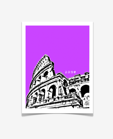 Rome Colosseum Europe Poster