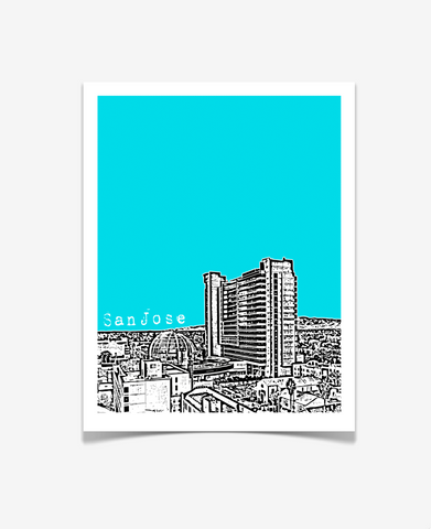 San Jose California Poster