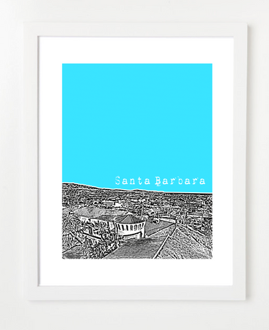 Santa Barbara California Poster