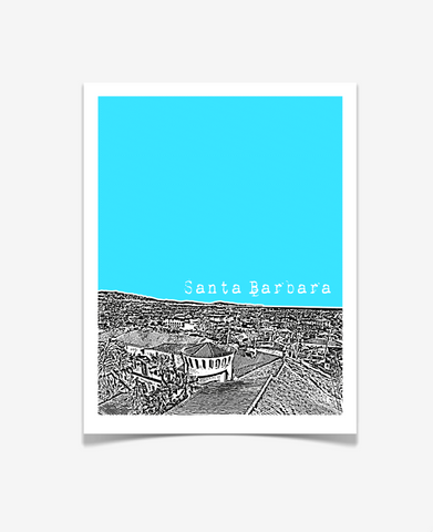 Santa Barbara California Poster