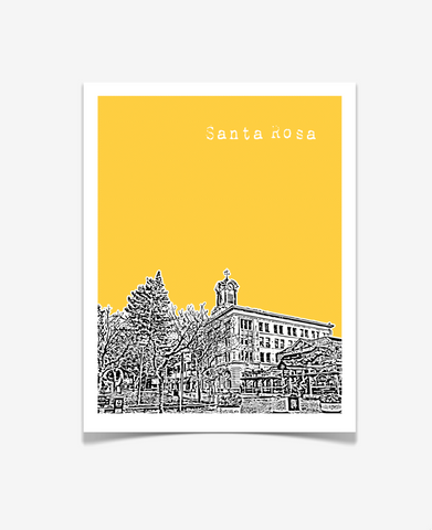 Santa Rosa California Poster