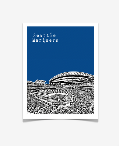 Seattle Mariners Washington Poster