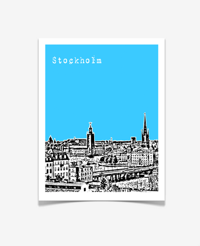 Stockholm Sweden Europe Poster