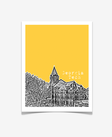 Atlanta Georgia - Georgia Tech Poster