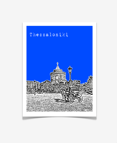 Thessaloniki Greece Europe Poster