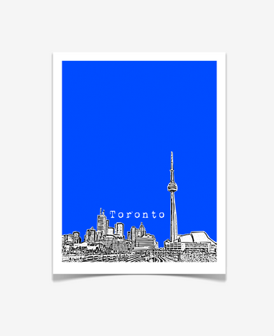 Toronto Ontario Canada Poster Version 1