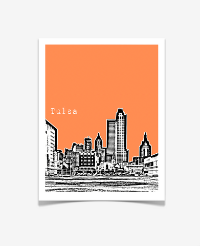 Tulsa Oklahoma Poster VERSION 1