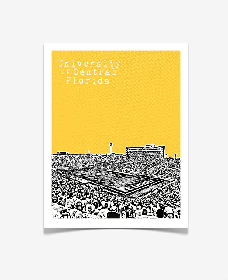 Buy This Classic University of Central Florida Knights Poster Online