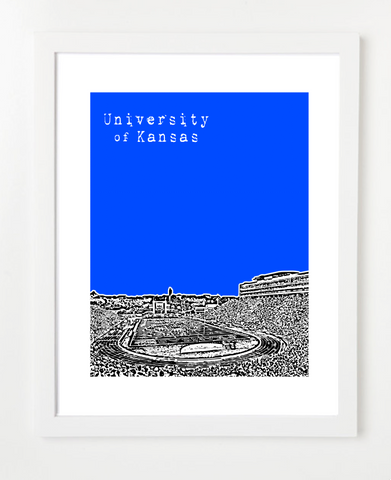 Memorial Stadium Skyline Art Print and Poster | By BirdAve Posters