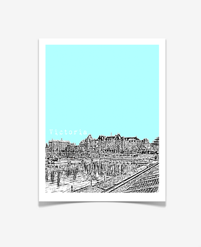 Victoria British Columbia Canada Poster