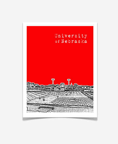 University of Nebraska Haymarket Park Poster