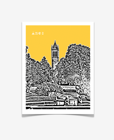 Iowa State University Cyclones Poster