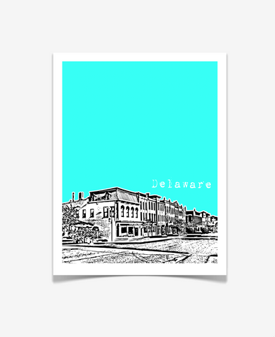 Delaware Ohio Poster