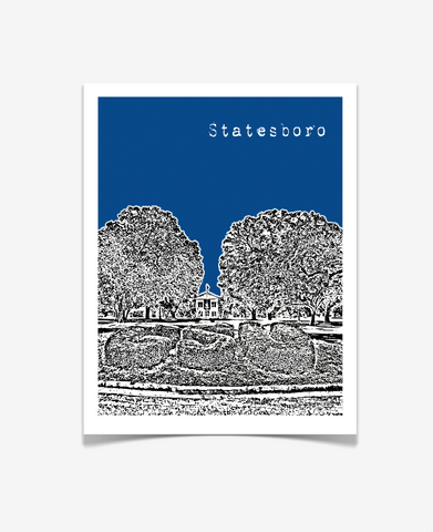 Statesboro Georgia Georgia Southern University Poster