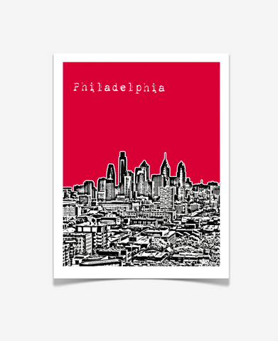 Philadelphia Pennsylvania Poster VERSION 3
