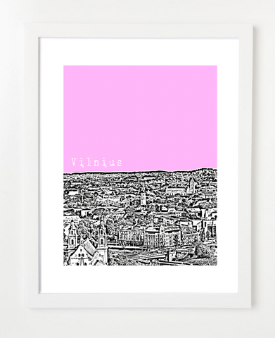 Vilnius Lithuania Europe Poster