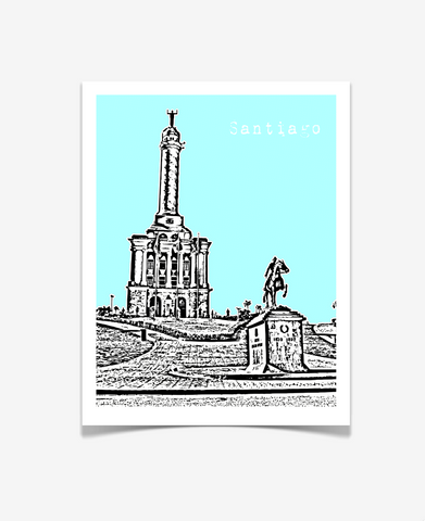 Santiago Dominican Republic Posters