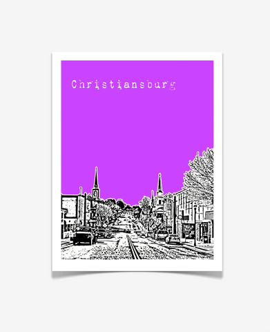 Christiansburg Virginia Poster