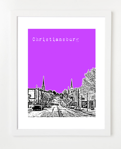 Christiansburg Virginia Poster