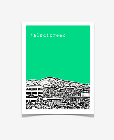 Walnut Creek California Poster