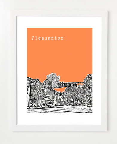 Pleasanton California Poster