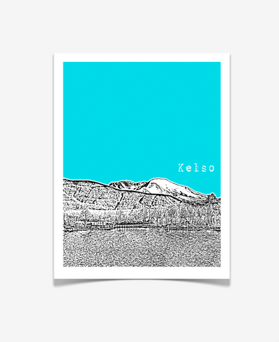 Kelso Washington Poster