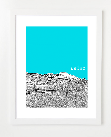 Kelso Washington Poster