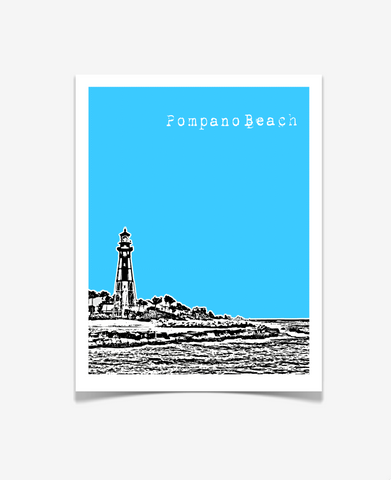 Pompano Beach Florida Poster