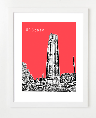 North Carolina State University Raleigh Poster
