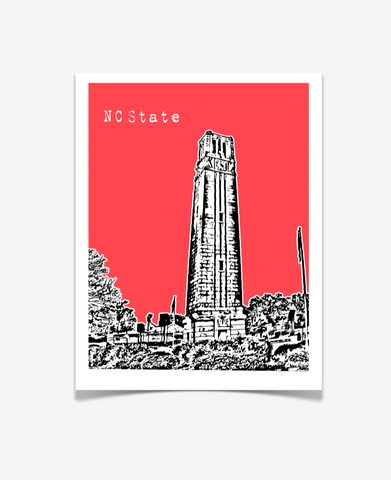 North Carolina State University Raleigh Poster