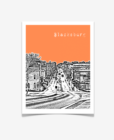 Blacksburg Virginia Poster