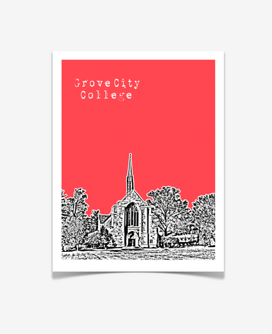 Grove City College Pennsylvania Poster