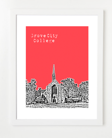 Grove City College Pennsylvania Poster