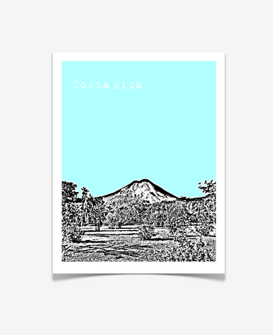 Costa Rica Latin America Poster