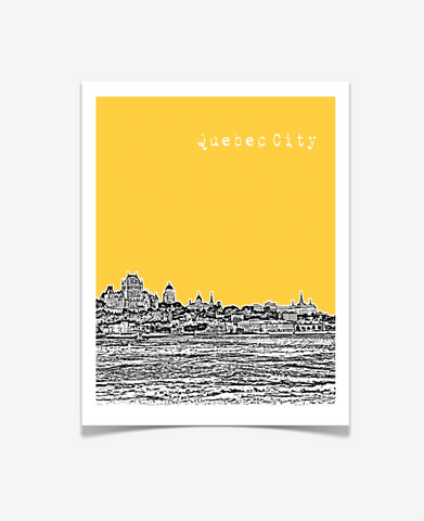 Quebec City Quebec Canada Poster