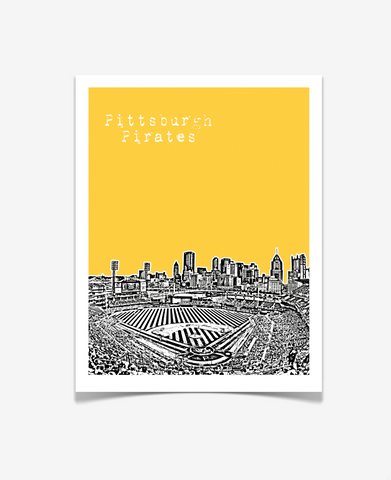 Pittsburgh Pirates PNC Park Poster