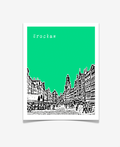 Wroclaw Poland Europe Poster